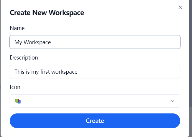 Create Workspace